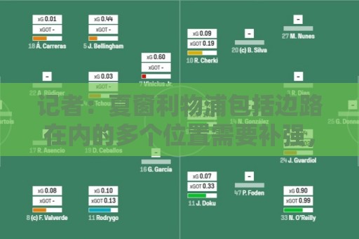 记者：夏窗利物浦包括边路在内的多个位置需要补强，资金不是问题