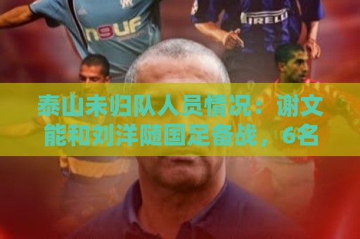 泰山未归队人员情况：谢文能和刘洋随国足备战，6名小将随U23集训